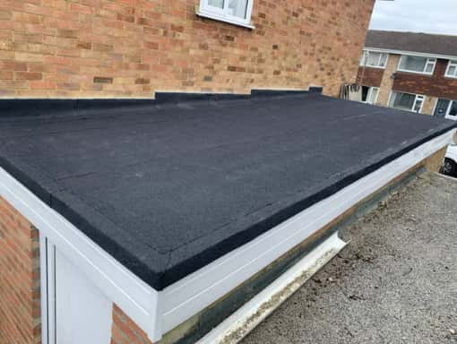 This is a photo of a flat Roof being installed in Dover Kent. Works carried out by Dover Roofers